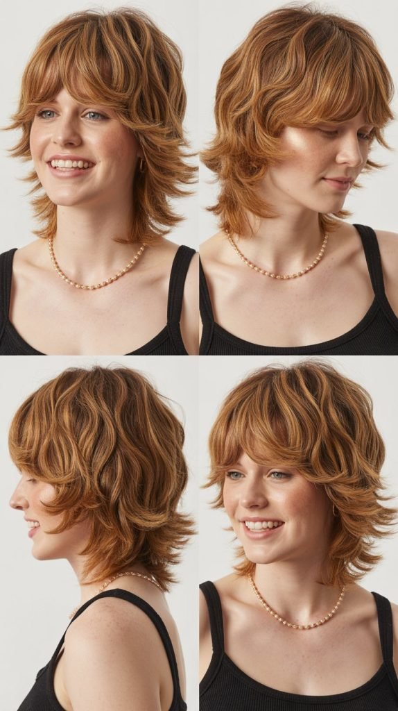 Shattered Layers with Choppy Curtain Bangs