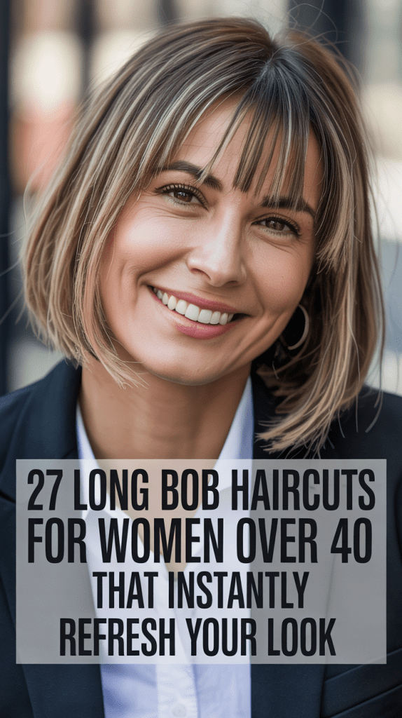 27 Long Bob Haircuts for Women Over 40 That Instantly Refresh Your Look Long Bob Haircuts for Women Over 40 That Instantly Refresh Your Look