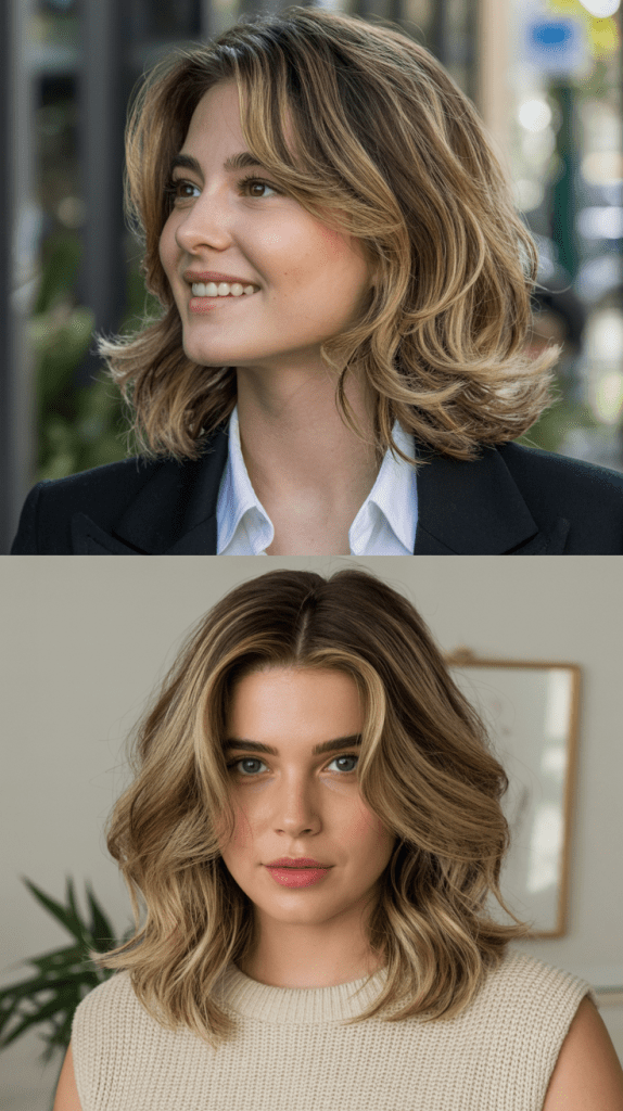 Rounded Layers with Inward Movement