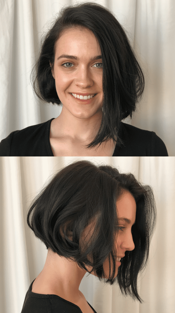 Asymmetrical Long Bob