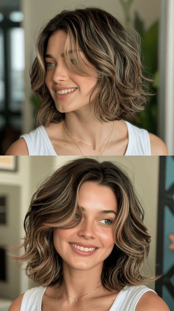 Shaggy Bob with Textured Ends