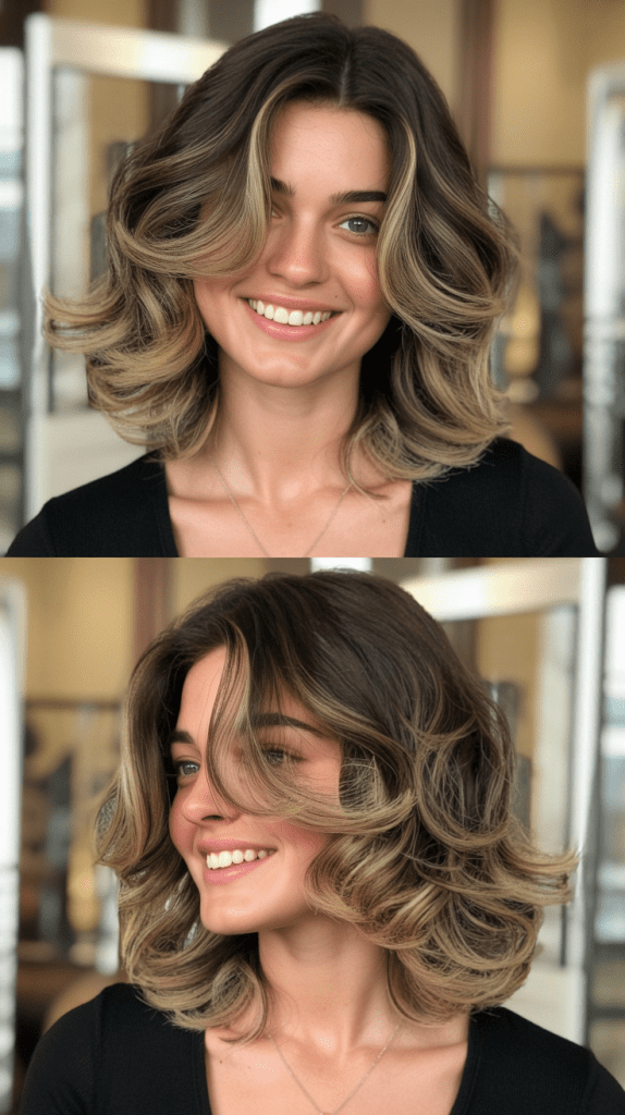 Layered Lob with Flipped Ends