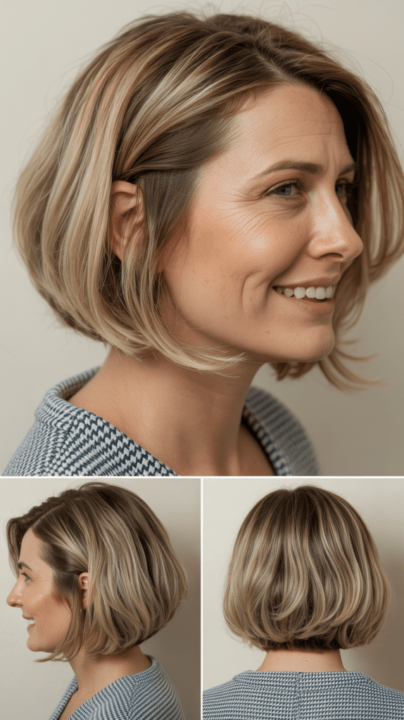 Angled Long Bob (A-Line)