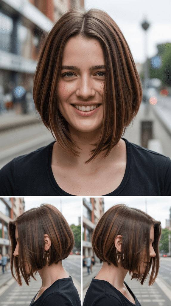 Asymmetrical Long Bob