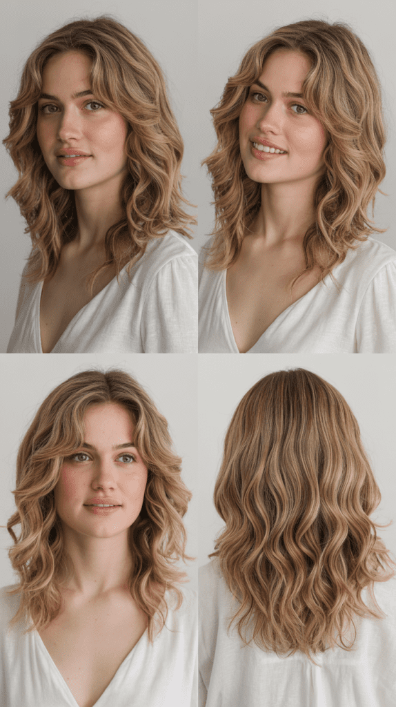 Shoulder-Length Cut with Graduated Front Pieces
