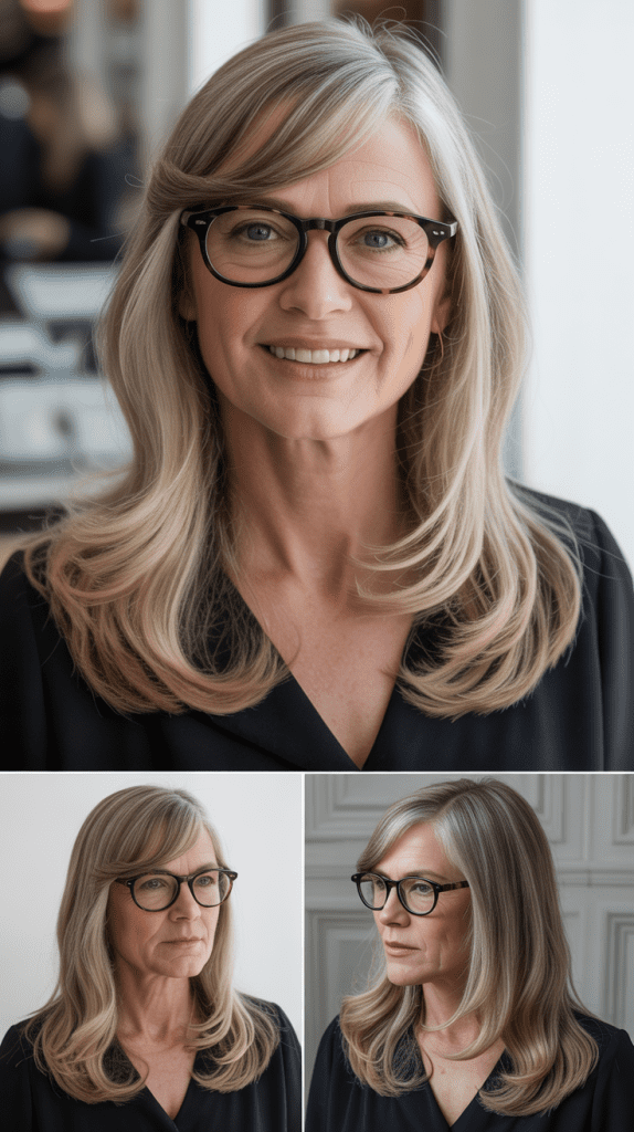 Long Side-Swept Bangs