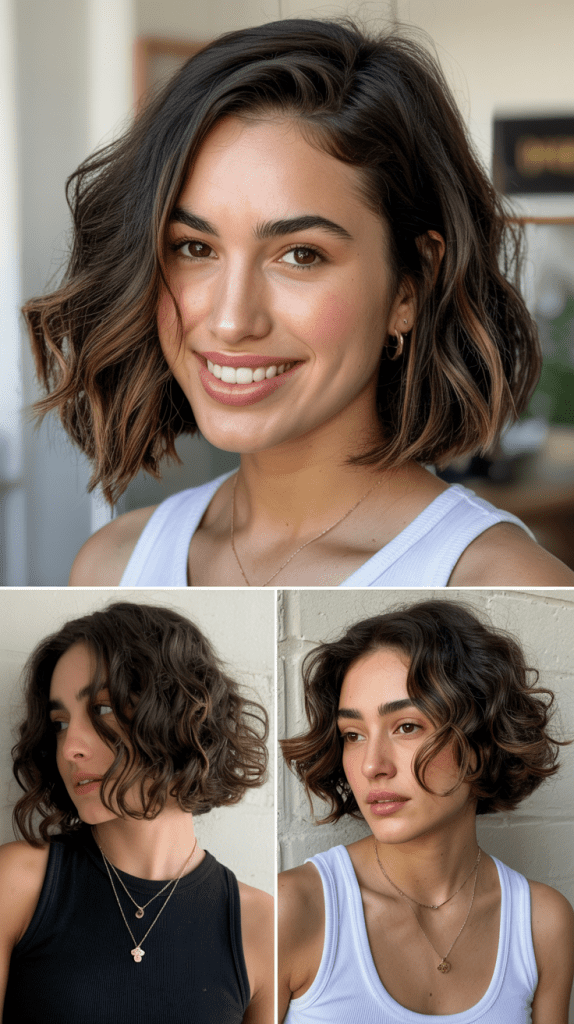 The Blunt Bob with Internal Layers