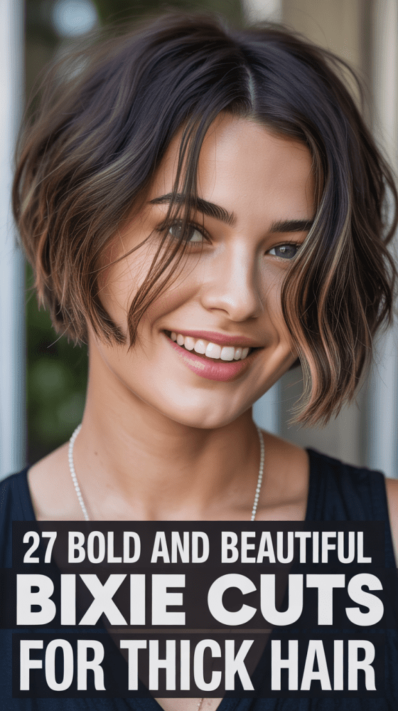 Bold and Beautiful Bixie Cuts for Thick Hair