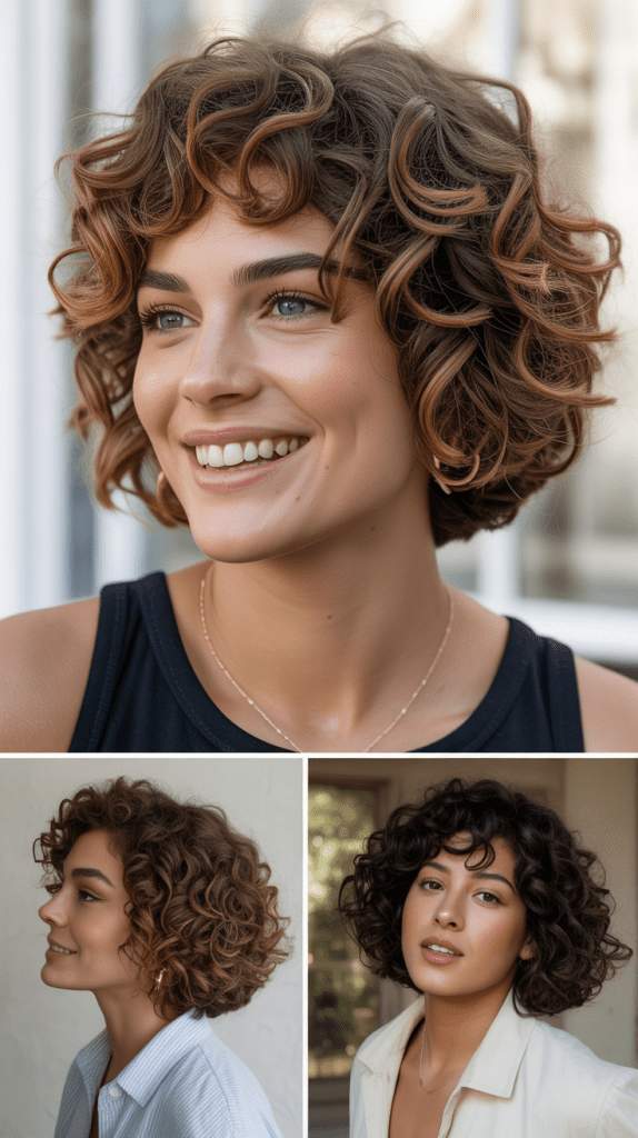 Curly Bob for Natural Texture