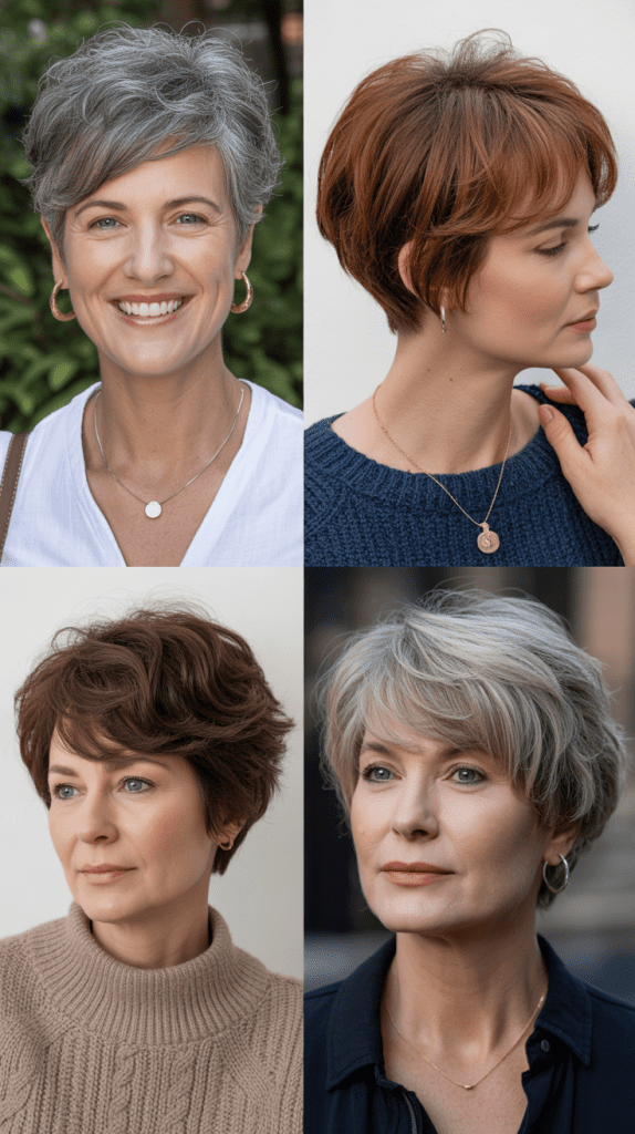 Textured Top Short Cut