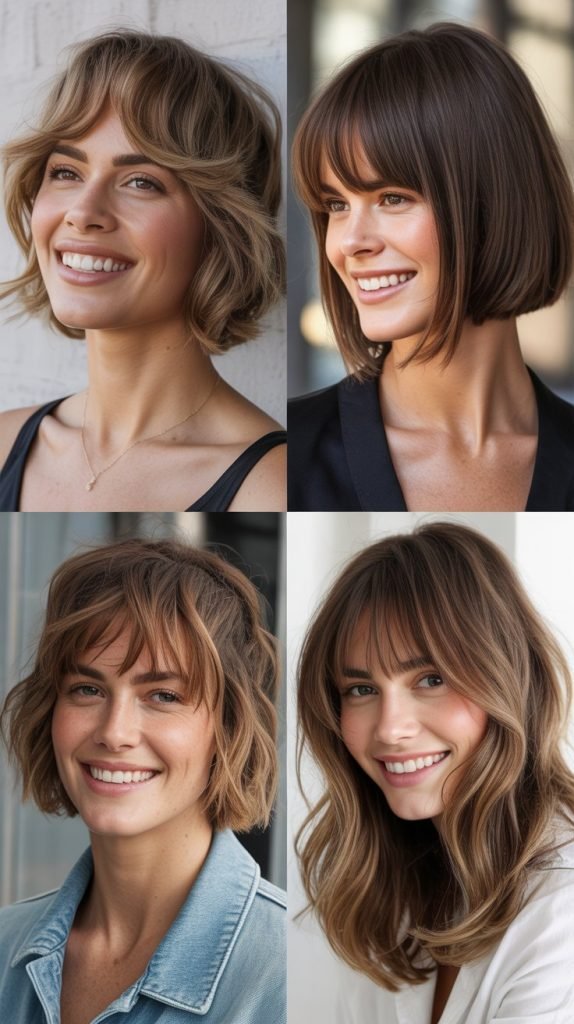 Angled Wispy Bangs
