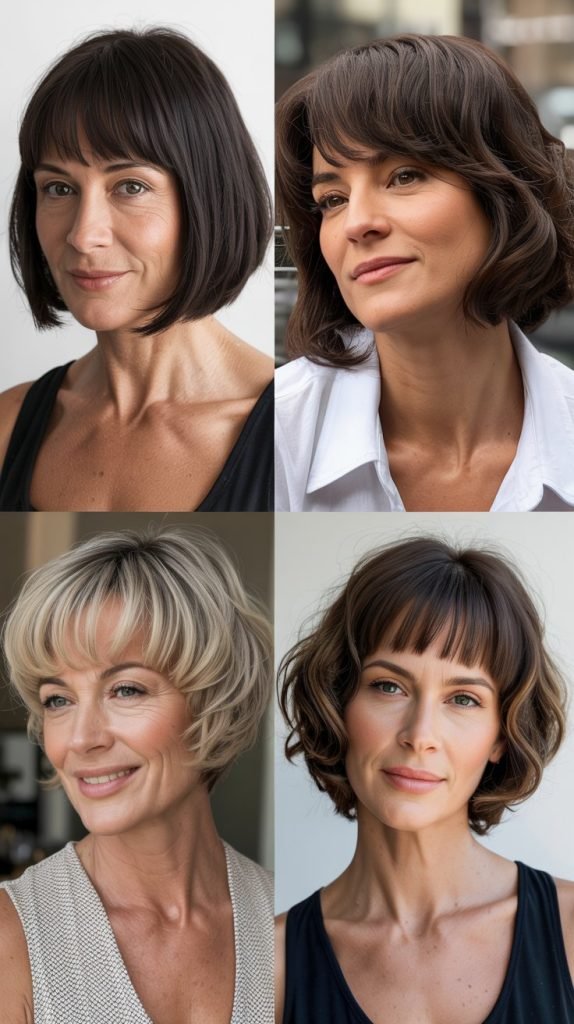 The French Bob with Micro Bangs