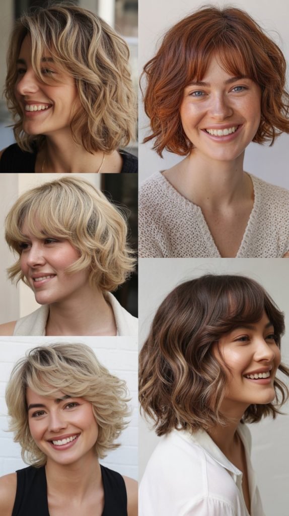 Shaggy Wavy Bob