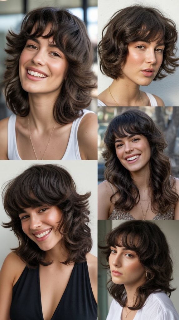 37 Trendy Wolf Cut Hairstyles for Thick Wavy Hair