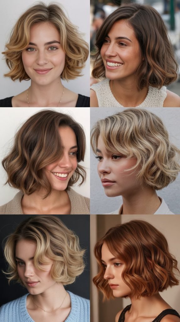 9. Wavy French Bob