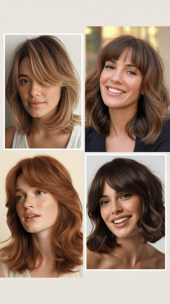 Sleek Bob with Arched Bangs