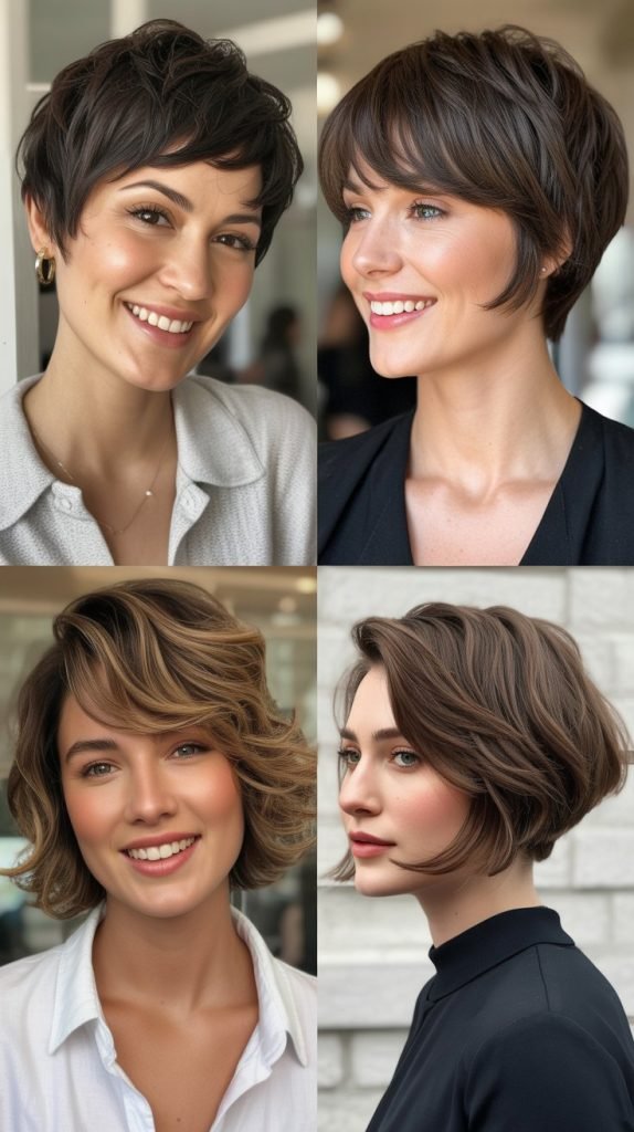 32 Fresh Short Haircuts with Soft Face-Framing Layers