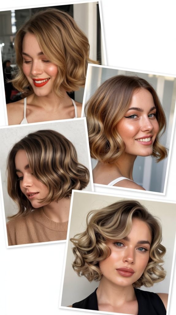 Inverted Bob for Thick Wavy Hair
