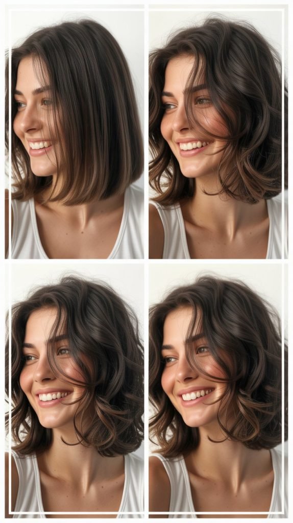 Long Bob with Graduated Layers