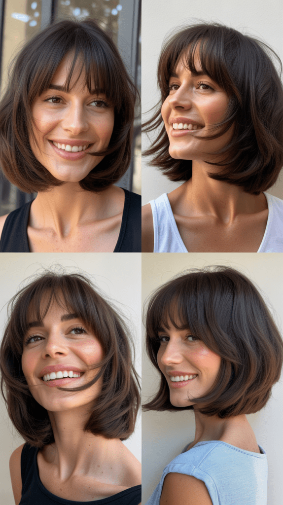 Bob With Long Eye-Grazing Bangs