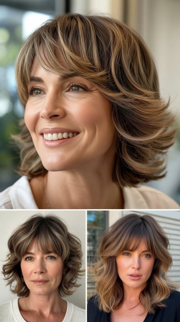 Layered Shag with Bangs