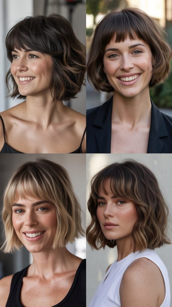 . Asymmetrical Pixie With Long Bangs