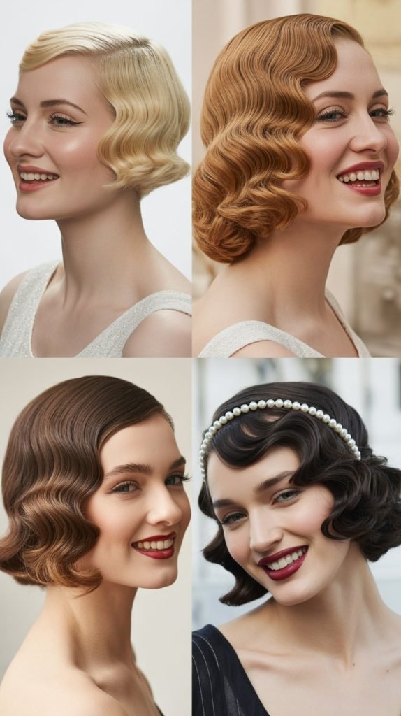 Finger Waves for Vintage Glamour