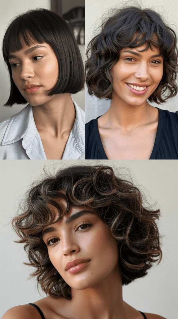 Bob With Long Micro Bangs