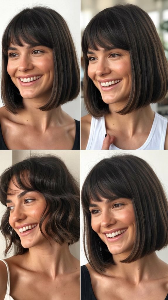 Classic Choppy Bob with Textured Ends