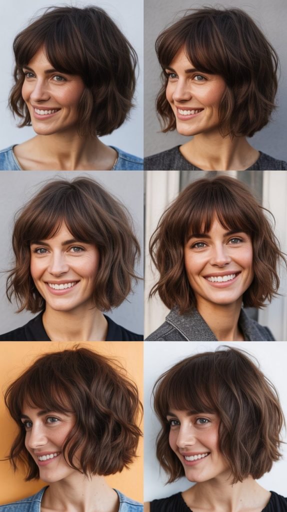  Shaggy Long Bob With Piecey Bangs