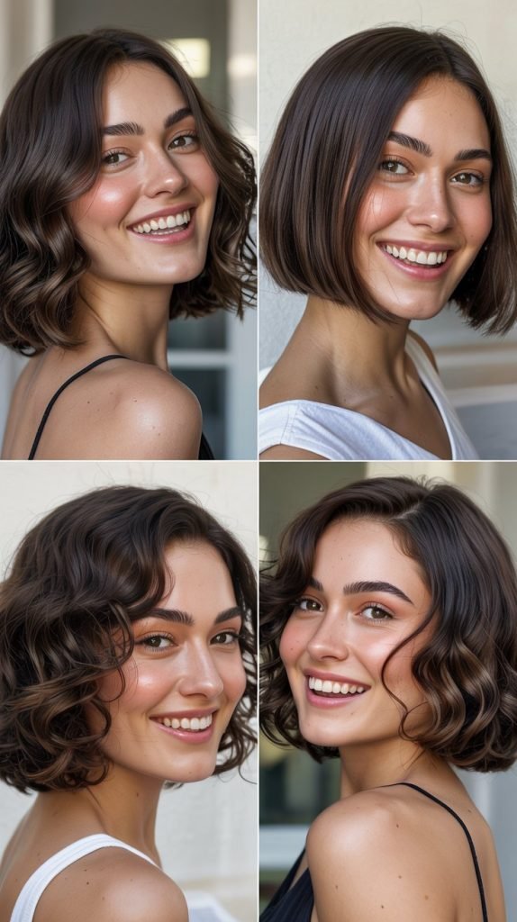 Sleek Wavy Bob