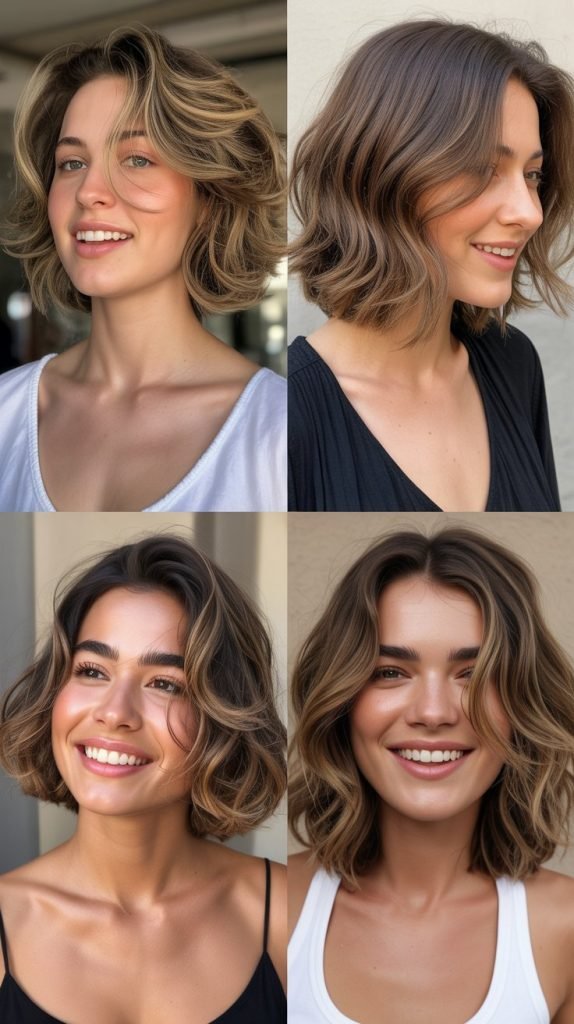 Feathered Crop with Wispy Ends