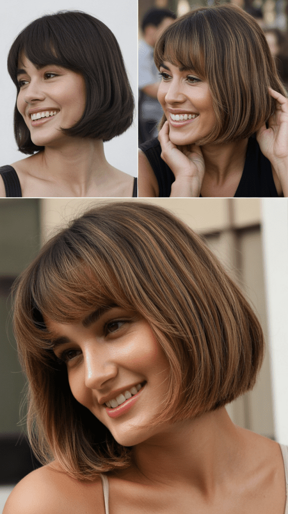 Timeless Bob With Long Timeless Bangs