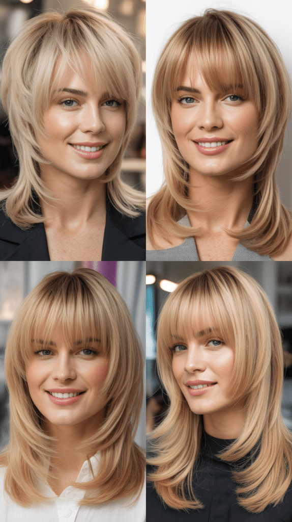 Disconnected Layers with Blunt Bangs