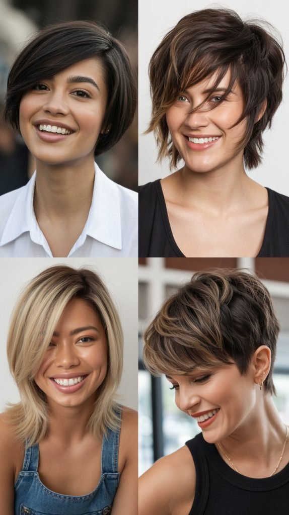 . Layered Shag With Fringe