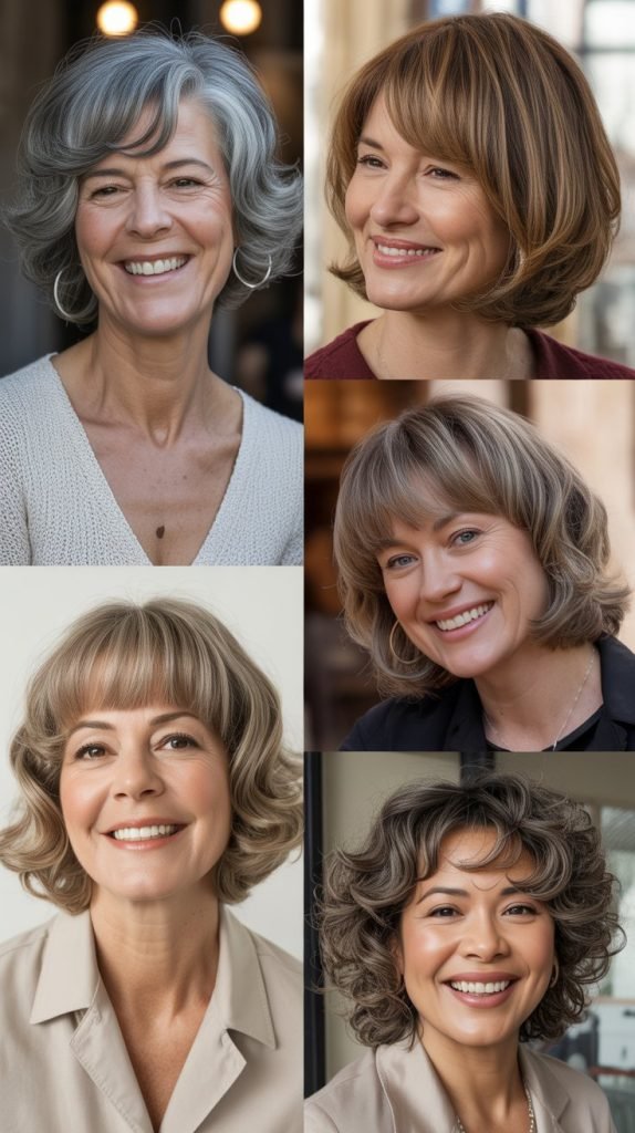  Graduated Bob with Arched Bangs