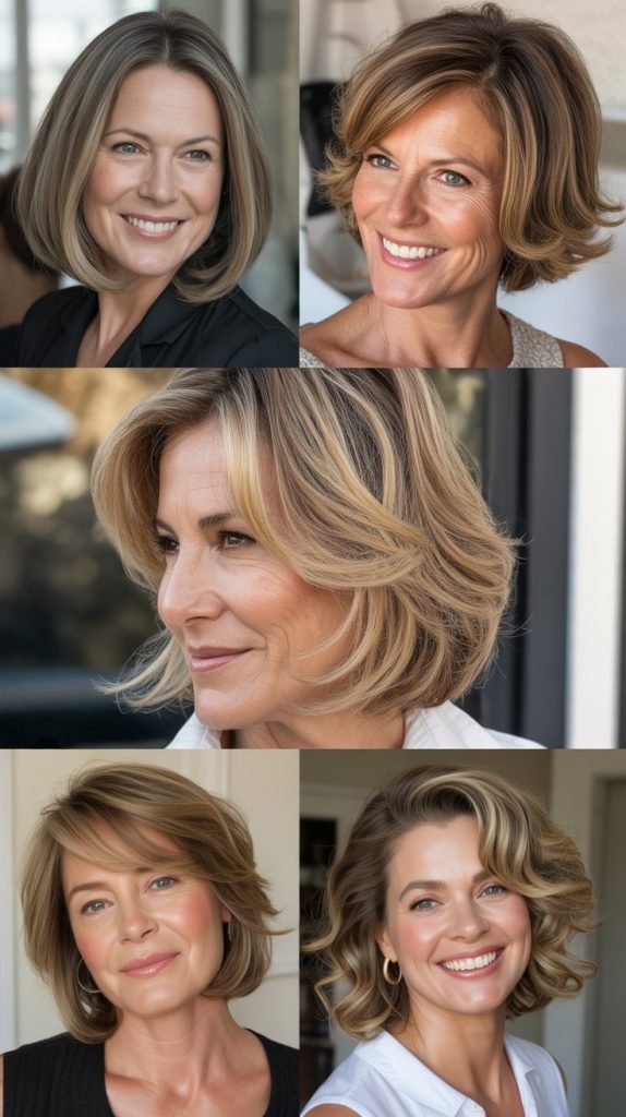 Graduated Bob with Balayage