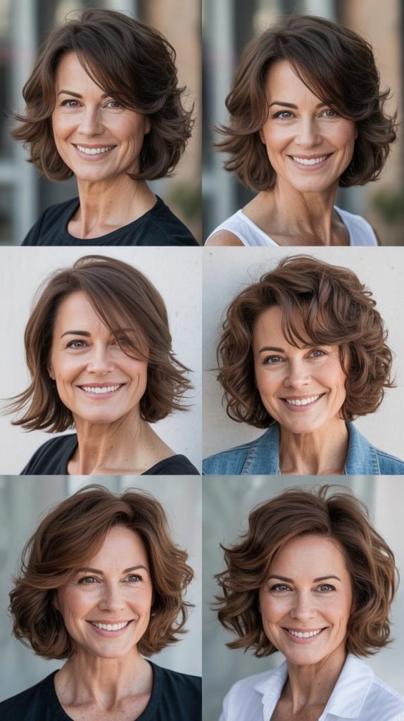 Textured Midi with Wispy Ends