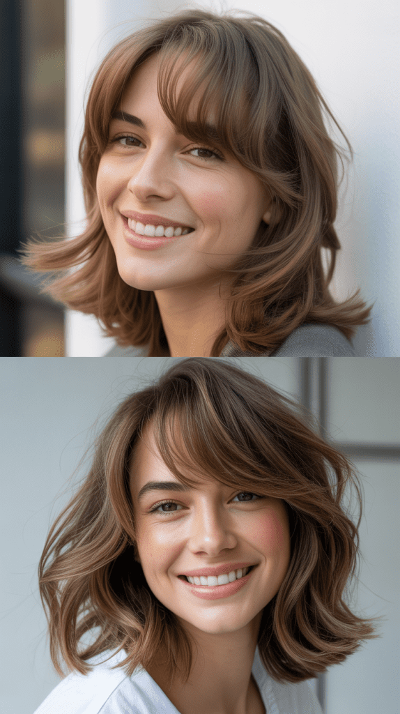 Effortless Layers With Breezy Side Fringe