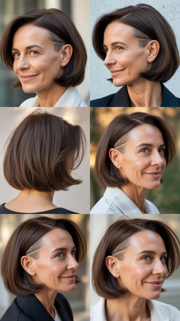 Blunt Cut with Undercut Detail