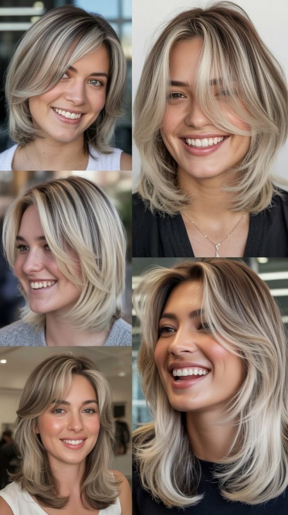 Layered Cut With Voluminous Crown