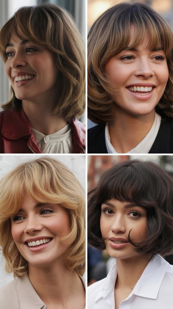 Baby Bangs with Soft Edges