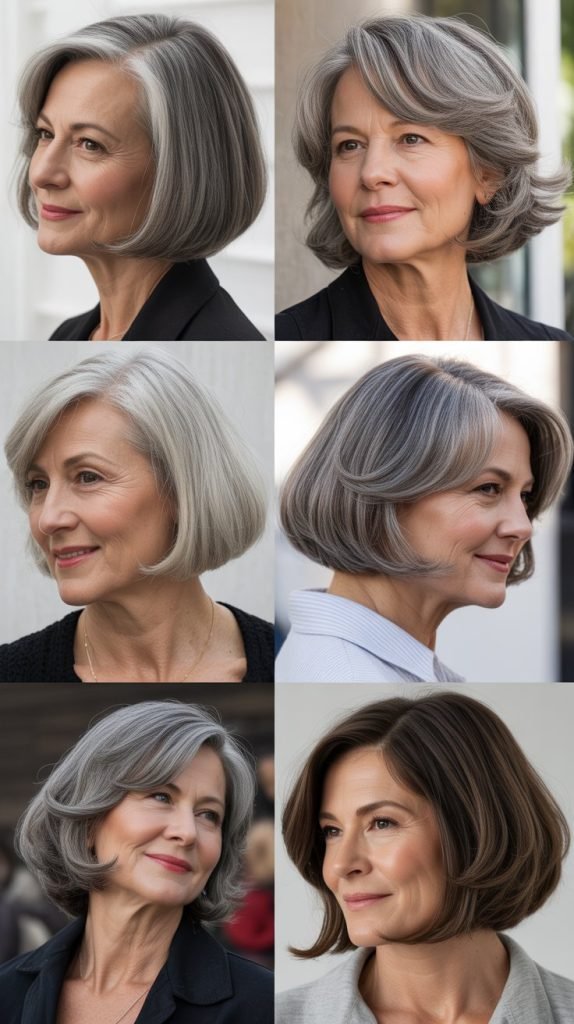 Classic Chin-Length Bob with Blunt Ends