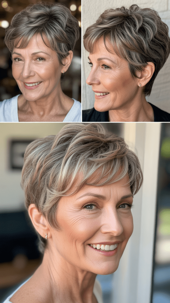 Textured Pixie Cut