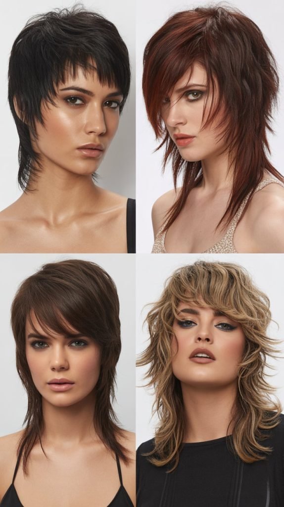  Choppy Long Layers for Edgy Style