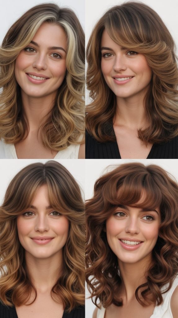 Sleek One-Length Cut with Long Side Bangs