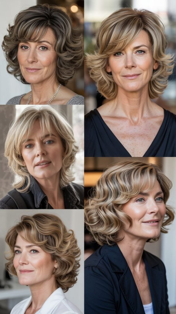 The Layered Lob with Beach Waves