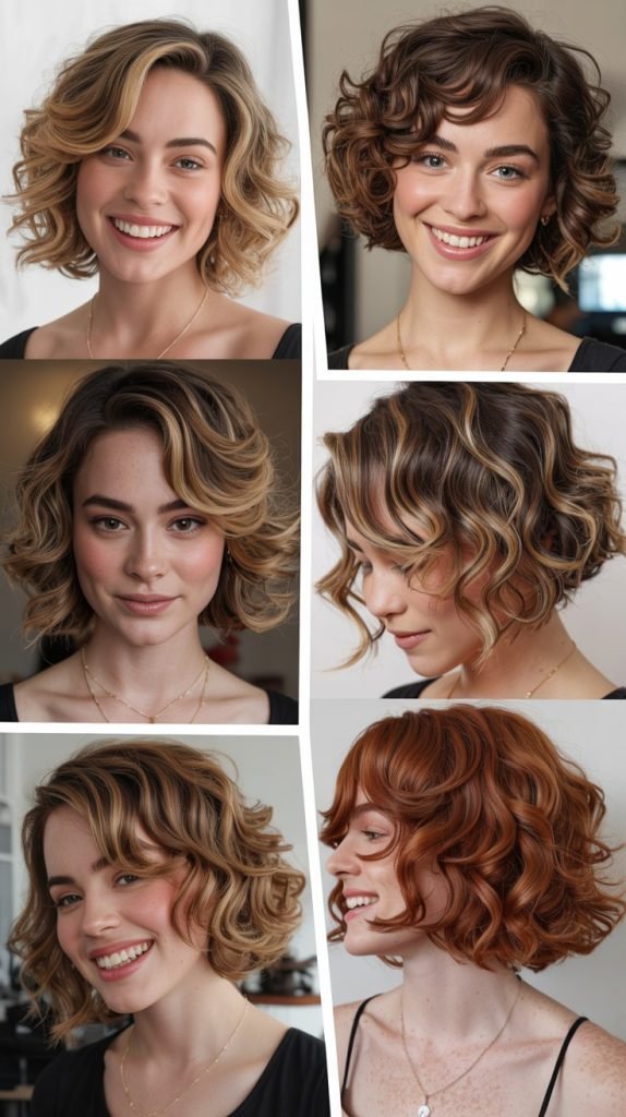 Wavy Bob with Micro Bangs