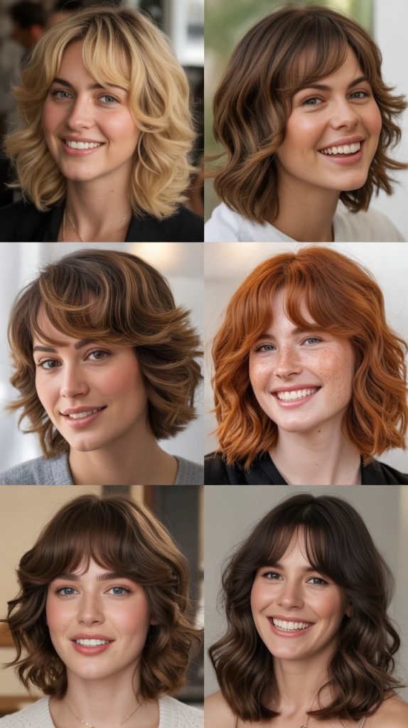 Stacked Bob with Razored Face Layers