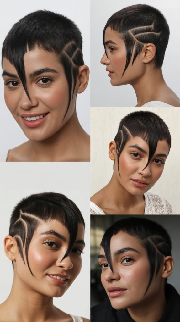 Edgy Crop with Disconnected Face Sections